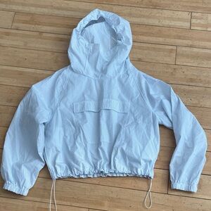 Uniqlo Light Blue Hooded Jacket